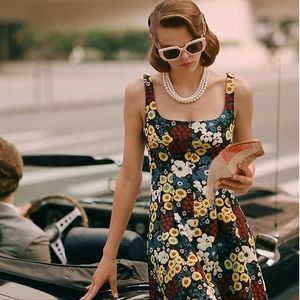 NWT Anthropologie - Maeve Marigold Midi Dress size 10